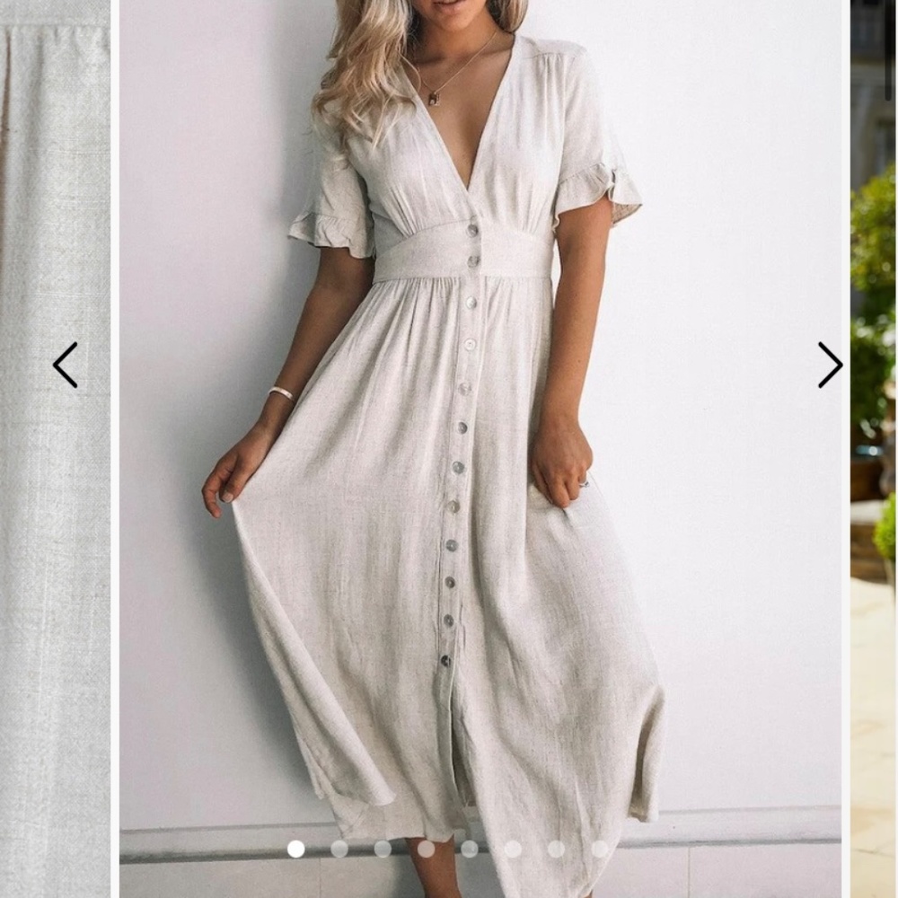 Cottagecore button down midi - Picture 5 of 6